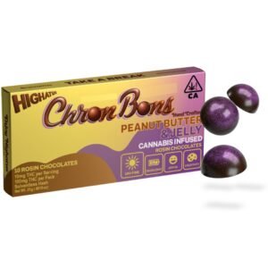 Highatus Chron Bons Peanuts Butter & Jelly Rosin Chocolates 100mg