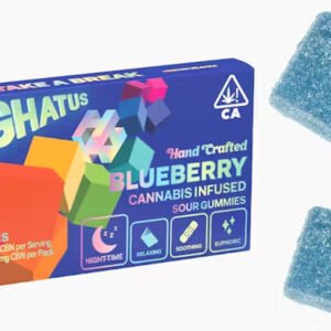 Highatus Blueberry Gummies 100mg