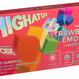Highatus Strawberry Lemonade Gummies 100mg