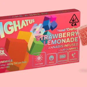 Highatus Strawberry Lemonade Gummies 100mg
