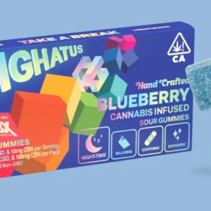 Highatus Blueberry Gummies 100mg