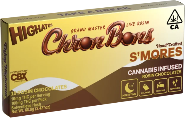 Highatus S'mores Rosin Chocolate 100mg