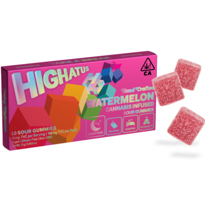 Highatus Gummies Watermelon Sour 100mg