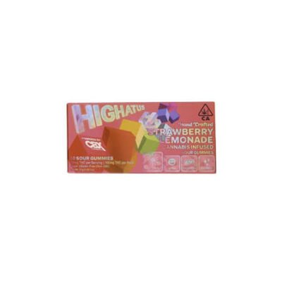 Highatus Strawberry Lemonade Gummies 100mg