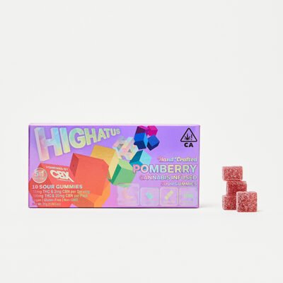 Highatus Pomberry Sour Gummies 100mg